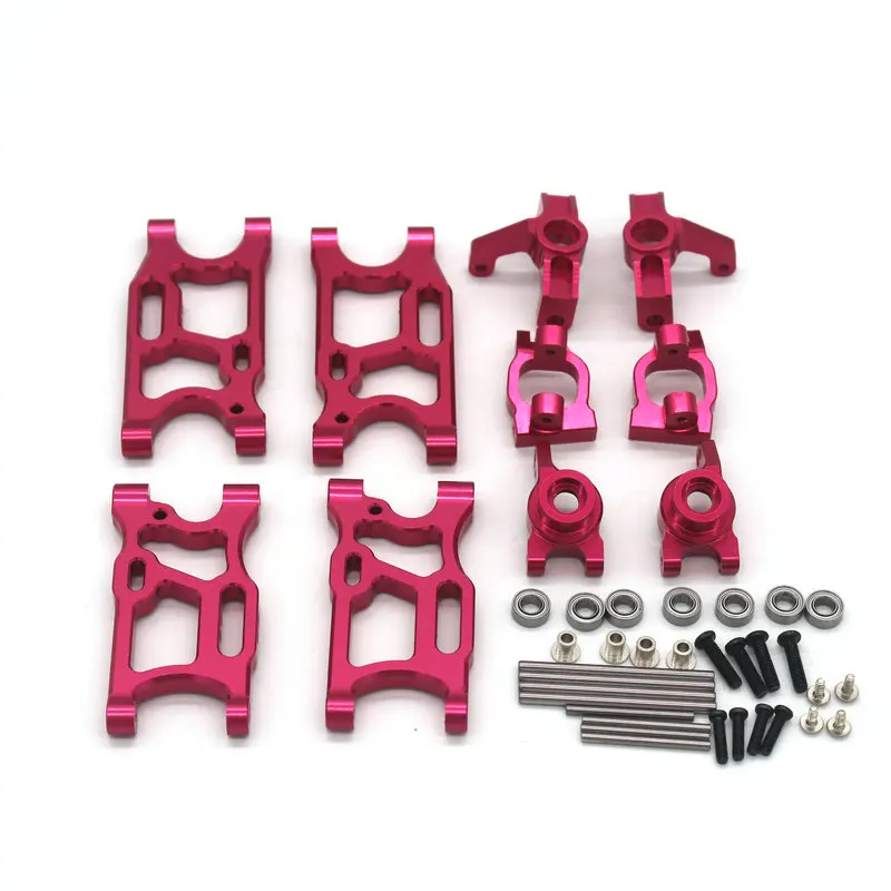 Wltoys 144001 144002 124017 124018 124019 1:14 Rc Cra Swing Arm Steering Cup Rear Wheel Seat C Seat Kit Accessories