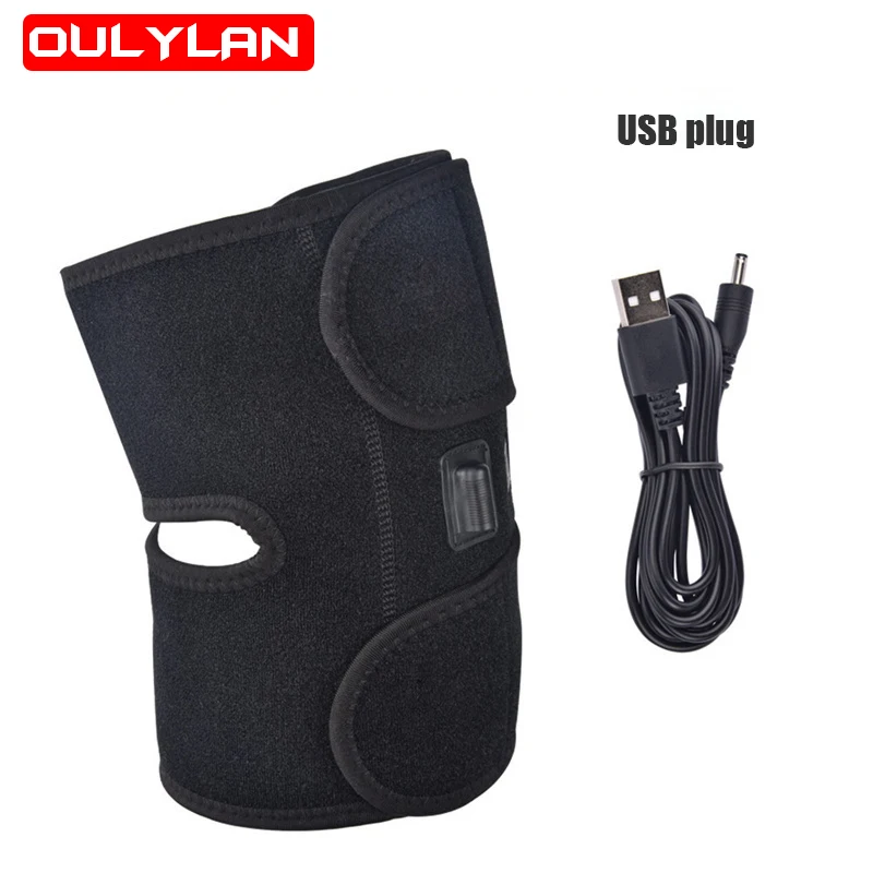 

Oulylan Warm Vibration Massage Protector For Middle-aged And Old People With Cold Legs And Knee Joints Electric Heating Knee Pad