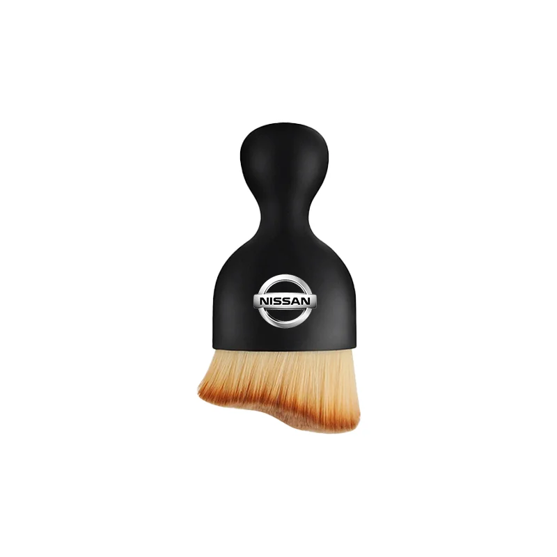 

Мягкая щетка для чистки салона автомобиля, инструмент для удаления пыли, автомобильные аксессуары для Nissan X-trail Almera Qashqai Tiida Patrol Y62 Teana J32