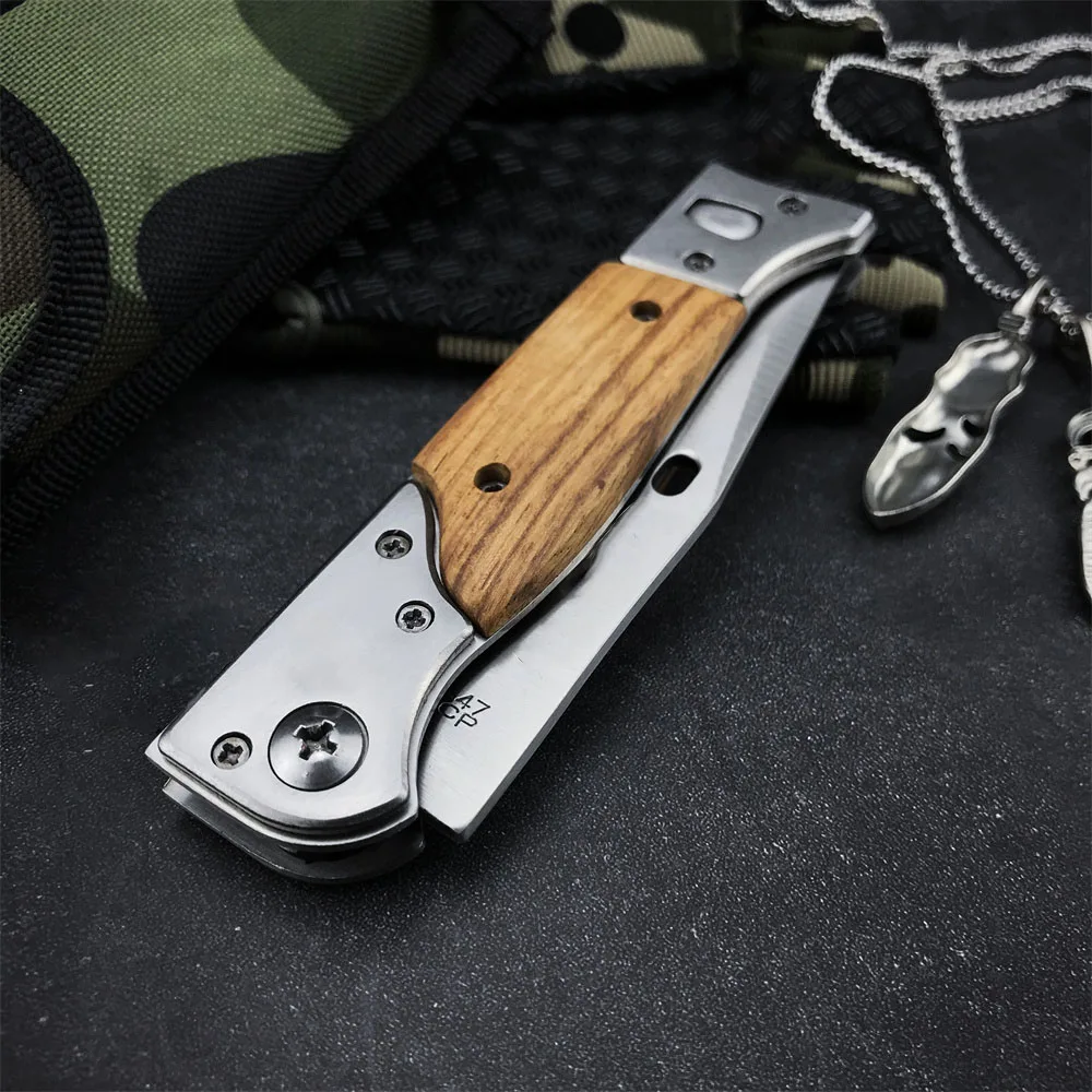 Уличный Складной Нож Из Нержавеющей Стали 440C Клипса Тактический Карманный С