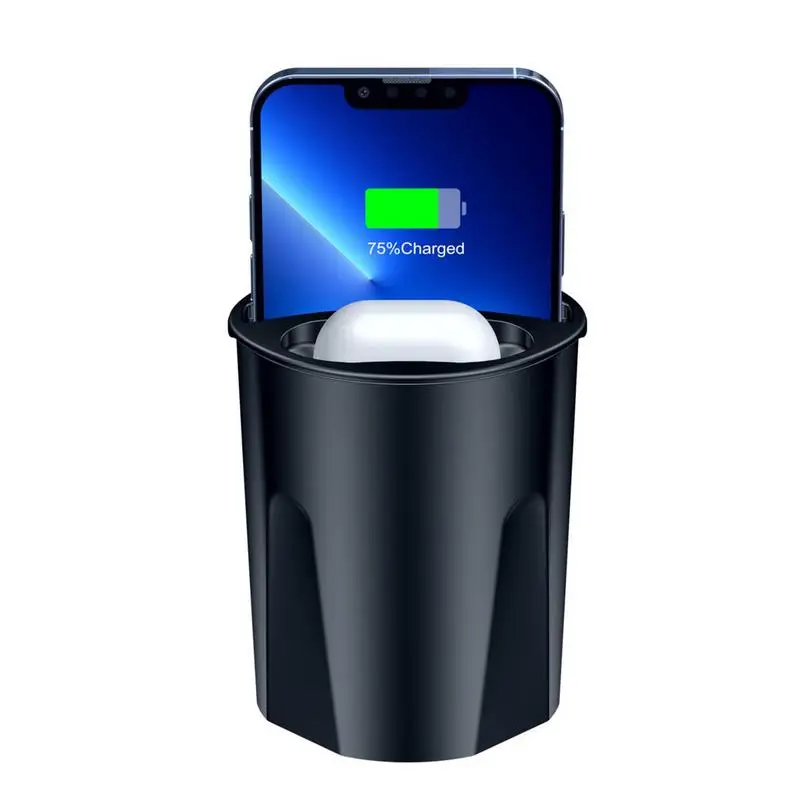 

Car 4-in-1 Wireless Charging Cup Fast Car Mobile Phone Charger Cup Wireless Phone Charger Fast Wireless Charging Cup Fast