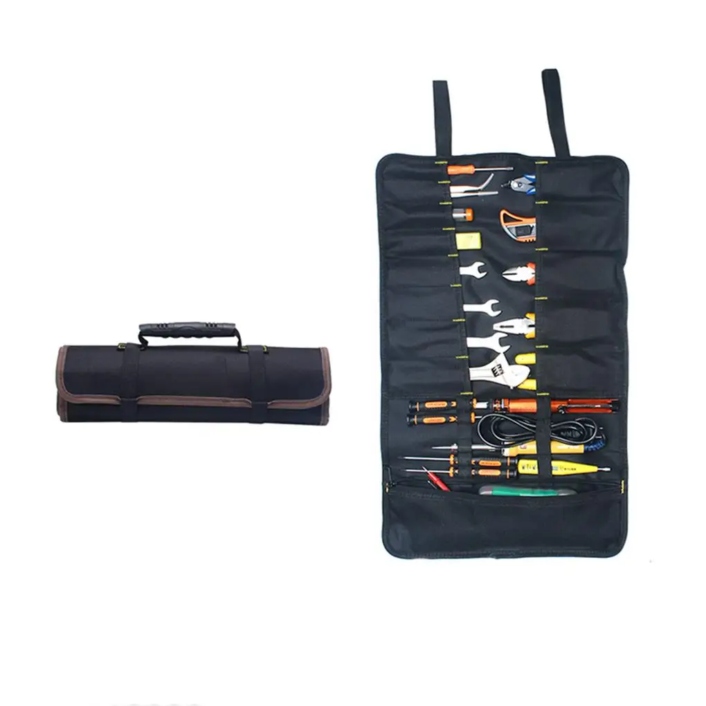 

Rolled Tool Bag Oxford Storage Bags Toolkit Instrument Case Pouch