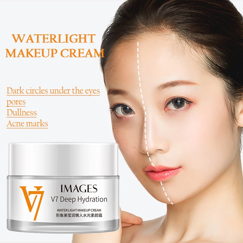 

Moisturizing Lazy Makeup Cream Concealer Nude Makeup Moisturizing Face Cream Whitening Brightening Nourishing Skin Care 50g