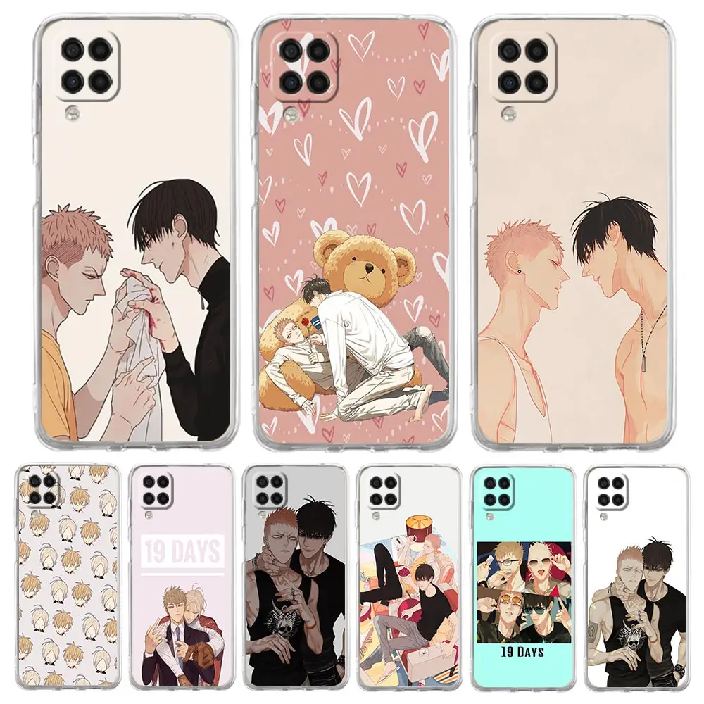 

19 Days Phone Case For Samsung Galaxy A51 A71 A21S A12 A11 A31 A41 A01 A03S A13 A32 A52S A22 A12 A72 5G Silicone Clear Cover