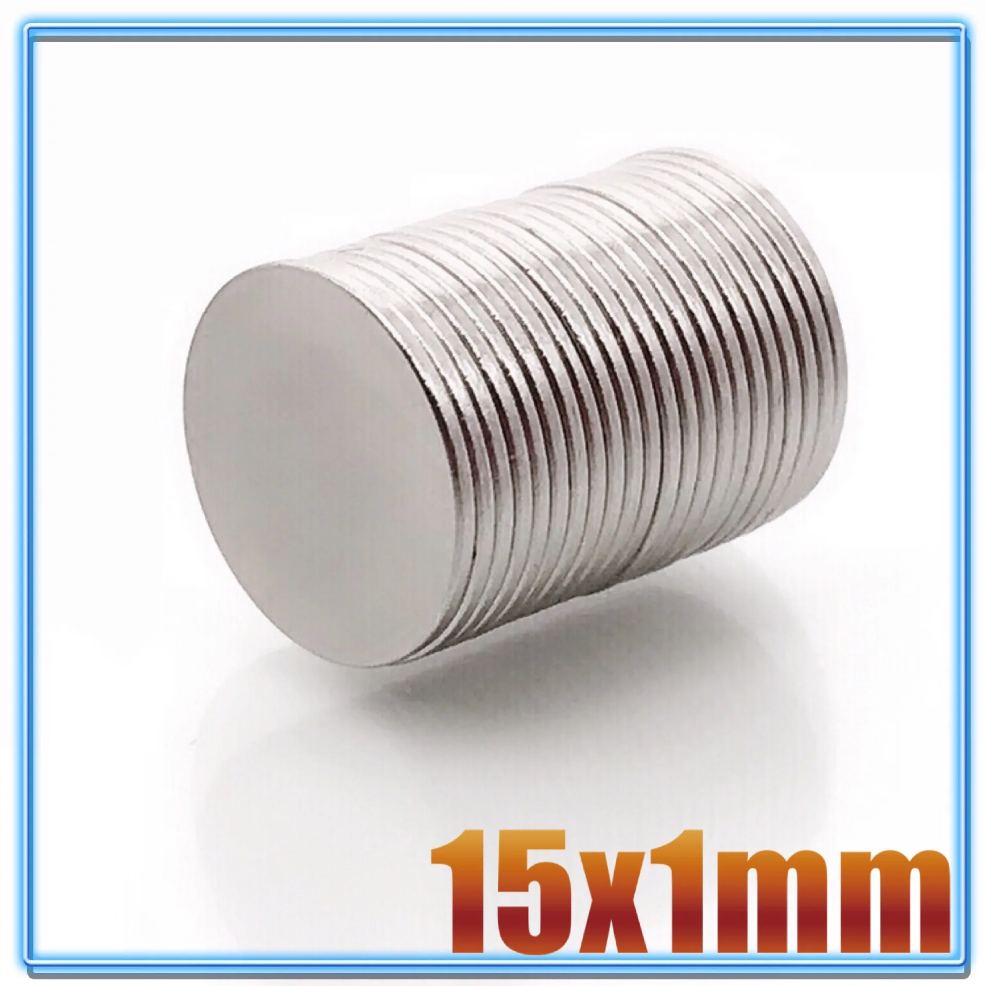 

10/20/50/100/200Pcs 15x1 Neodymium Magnet 15mm x 1mm N35 NdFeB Round Super Powerful Strong Permanent Magnetic imanes Disc 15x1mm