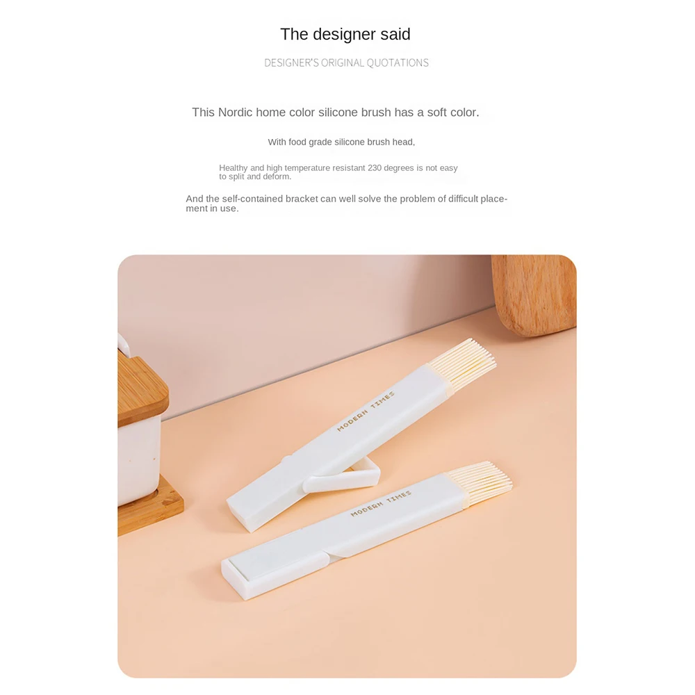 

Силиконовая Термостойкая кисть для готовки, 48,5 г