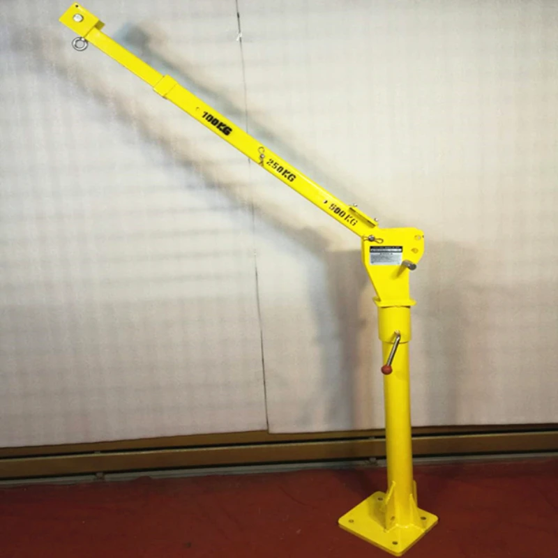 

800kg 12V winch davit crane