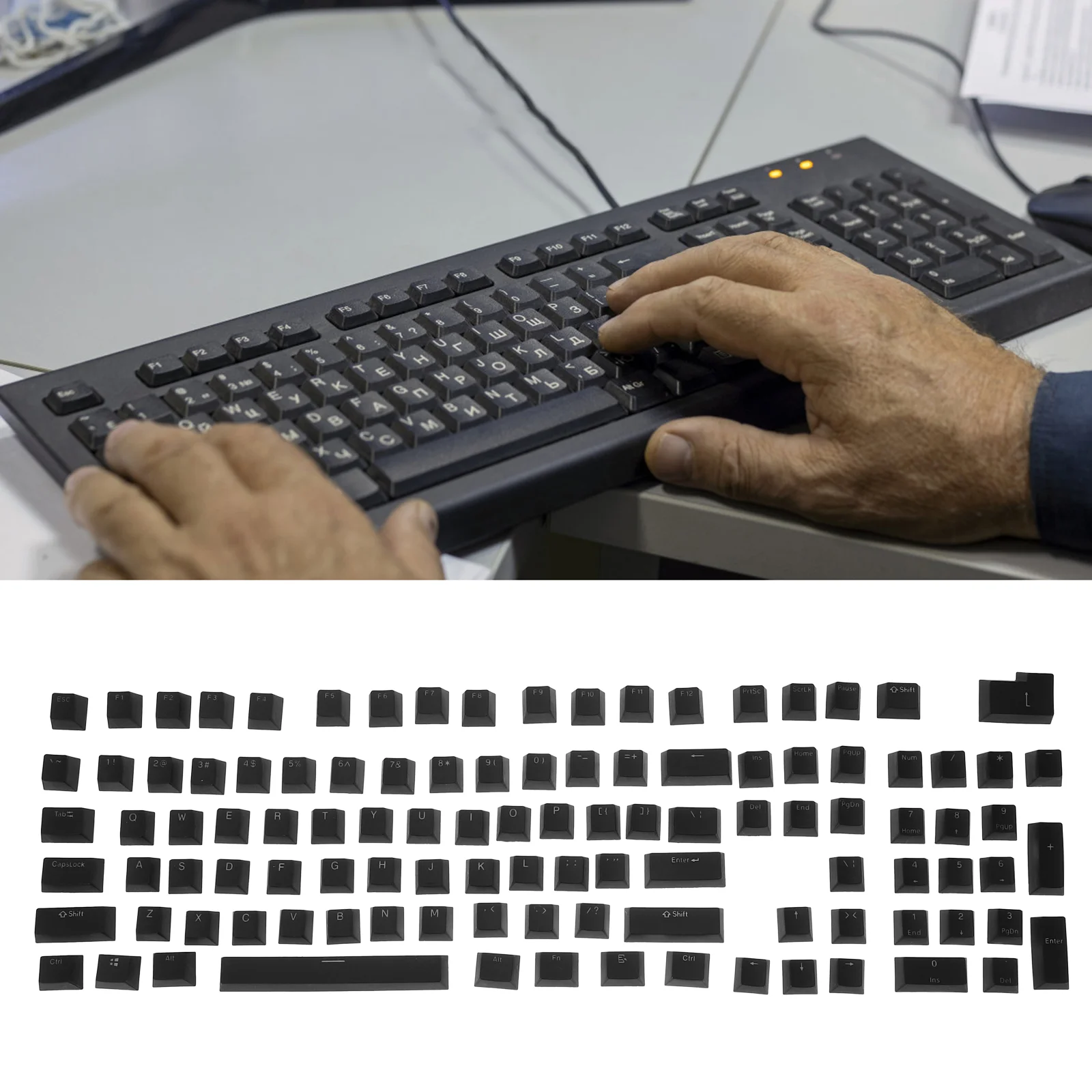 

Keycaps Computer Keyboard Enthusiasts Pbt Mechanical Game Players Gaming Accessory