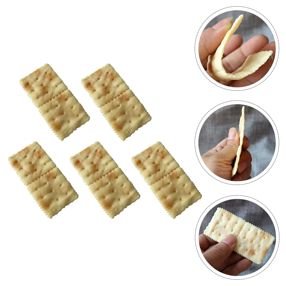 

Artificial Biscuits Fakecookie Play Realistictoy Kids Props Model Playset Pretend Soda Simulationfaux Dessert Decorkid Bakery