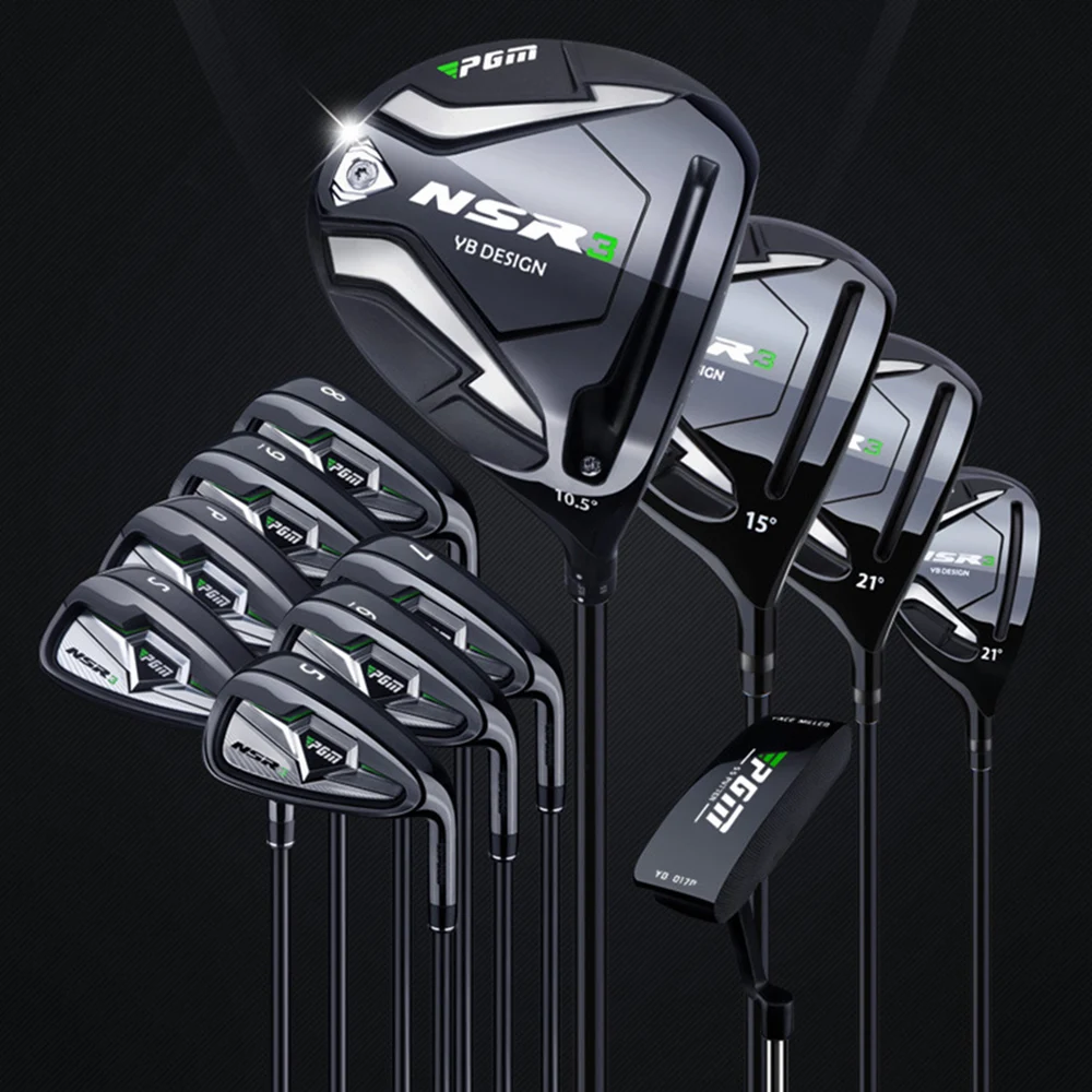 PGM NSR3 Мужские клюшки для гольфа с карбоновым валом R/S Iron Сверхлегкие