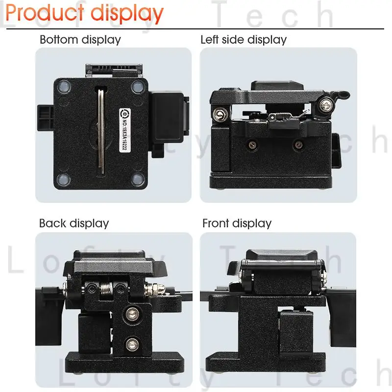 2021 new AUA-X0 High-precision fiber cleaver with waste fiber box, fiber optic cable cutter, fiber fusion splicer cutter