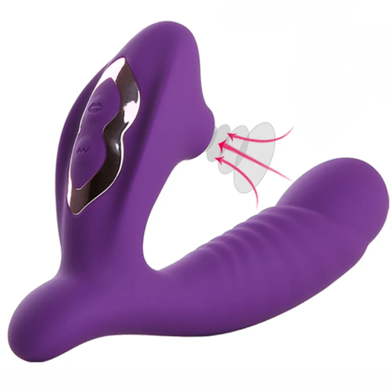 Всасывающий вибратор для вагины орального клитора сосков Стимулятор точки G