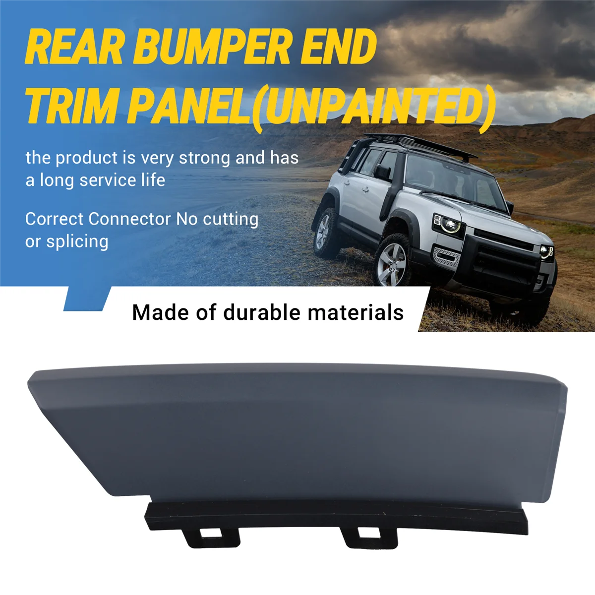 Накладка на конце заднего бампера Профильная крышка левой стороны LR 132635