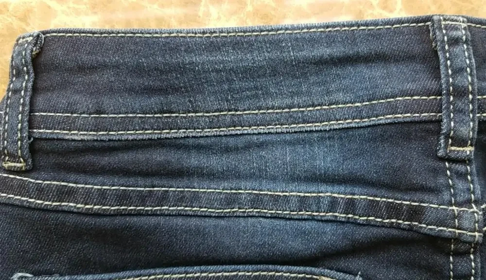 Летние офисные женские хлопковые Брендовые синие джинсовые юбки