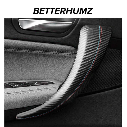 Обертка из алькантары для BMW F20 серии 1, внутренняя дверь автомобиля, ручка, полоса, подлокотник, панель, накладки, аксессуары для тюнинга