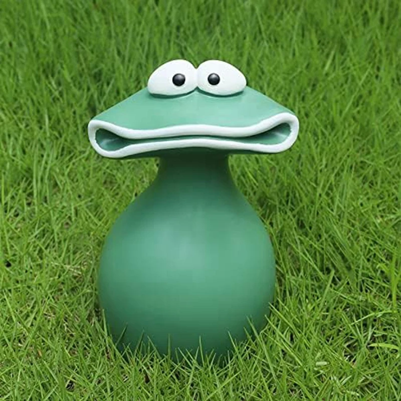 Frog Statue Resin Big Mouth Statues Waterproof Handmade For Garden Home Decoration Funny Yards Decorations Easy Install S