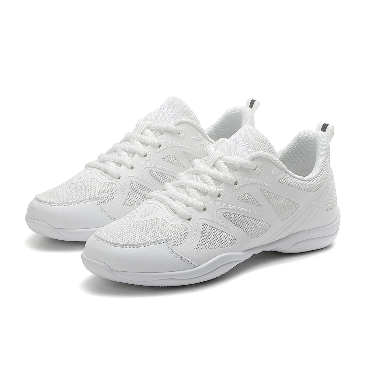 2415 белые кроссовки для танцев девочек Marwoo спортивные тренировочные тенниса