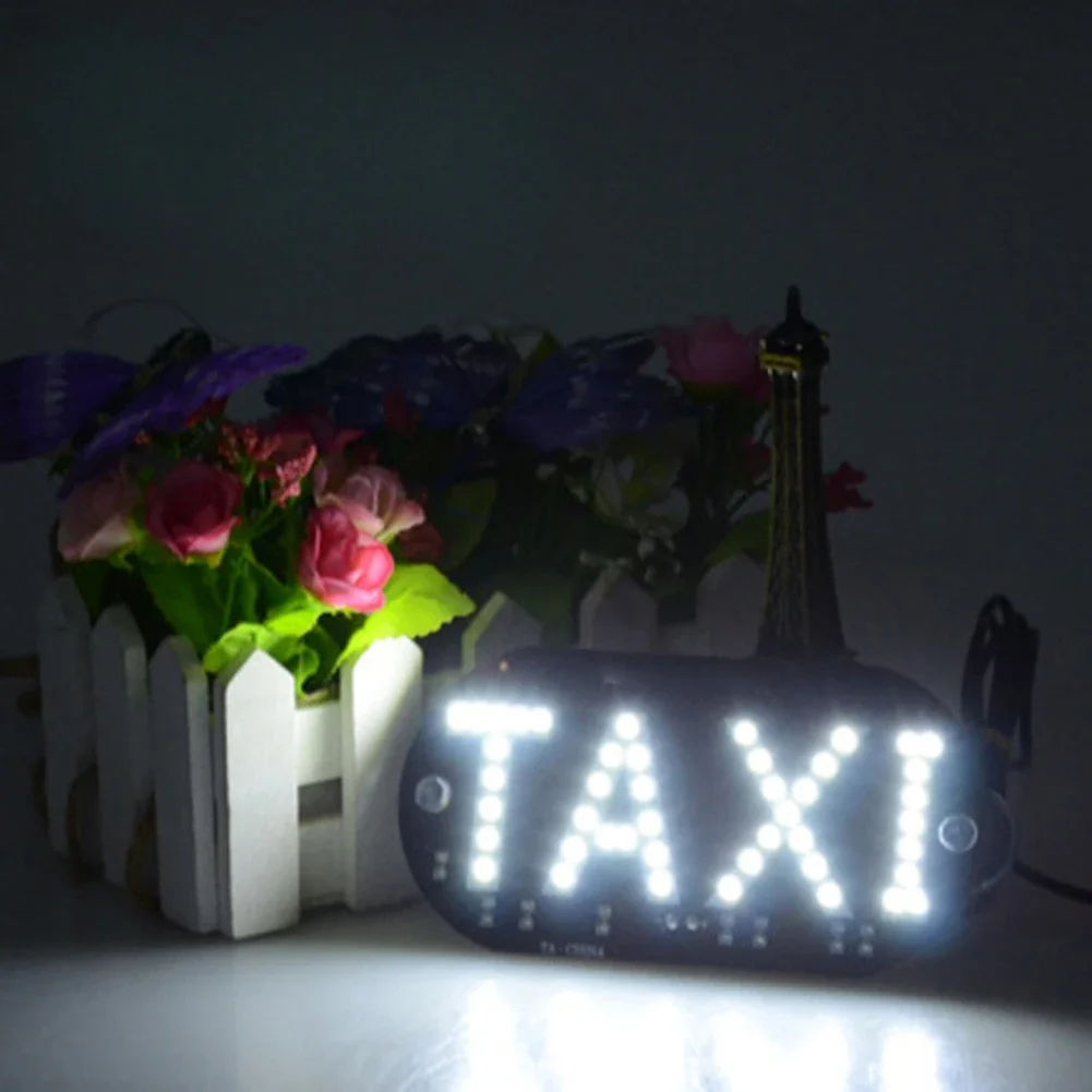 1P 12 В светодиодный индикатор лобового стекла автомобиля такси кабины