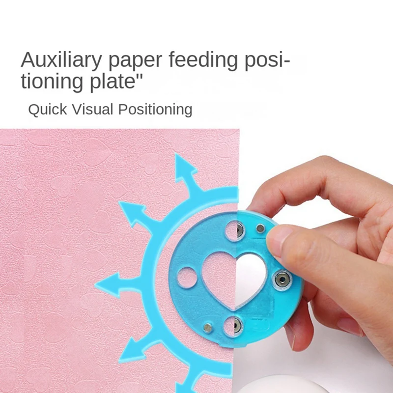 KW-Trio 1 шт. дырокол DIY ремесленный тиснение острый для скрапбукинга пробойники A