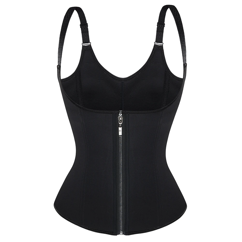 Женский корректирующий жилет на молнии и крючке