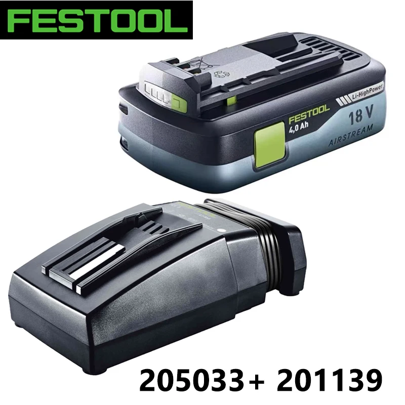 

FESTOOL Зарядное устройство TCL 6 для аккумулятора 10.8-18 В + аккумулятор 3-5 Ач