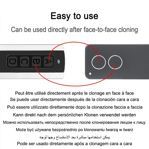 Дубликатор для гаражных ворот Yinuogou 433,92 МГц