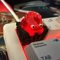 Кейкап в виде Кальцифера (дух огня у Миядзаки)#5