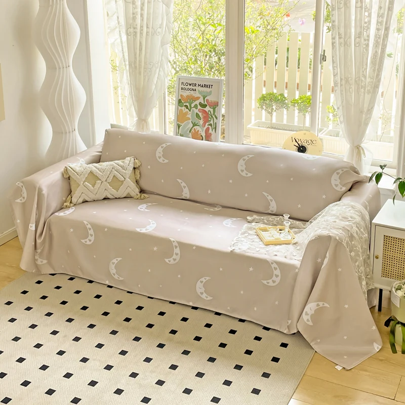 

Summer Ice Silk Sofa Cover Universal Non-slip Sofa Towel Blankets Cool Feeling Mat Armchair Sofa Towel Slipcover for Living Room