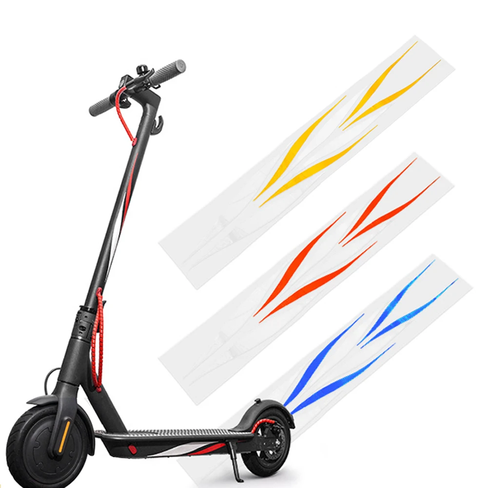 

Electric Scooter Reflective Decorative Protection Sticker For XiaoMi M365/Pro Off-Road Bike Sticker Improve The Visibility