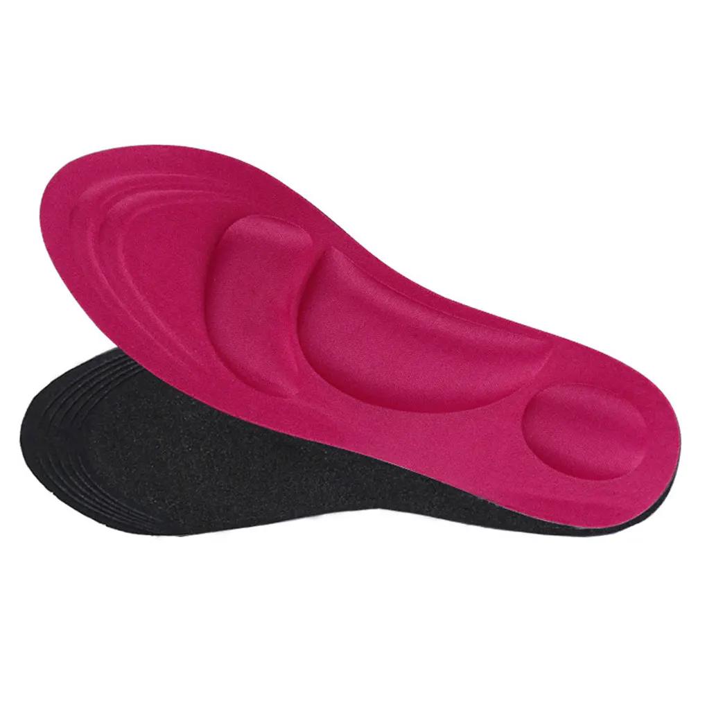 

4D Massage Insoles Good Elasticity Orthopedic Flat Feet Arch Support Moisture Anti-odor Foam Men Insole Shoe Pad