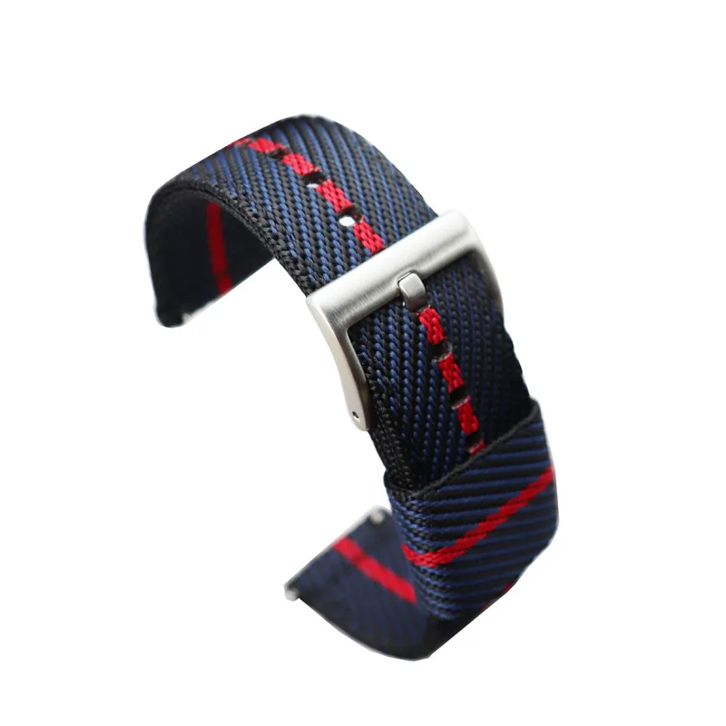 

Nylon canvas Strap for Xiaomi huami Amazfit Stratos 3 2 2S /PACE/GTR 47MM Watch Band for Huawei Watch GT GT2 46mm Straps