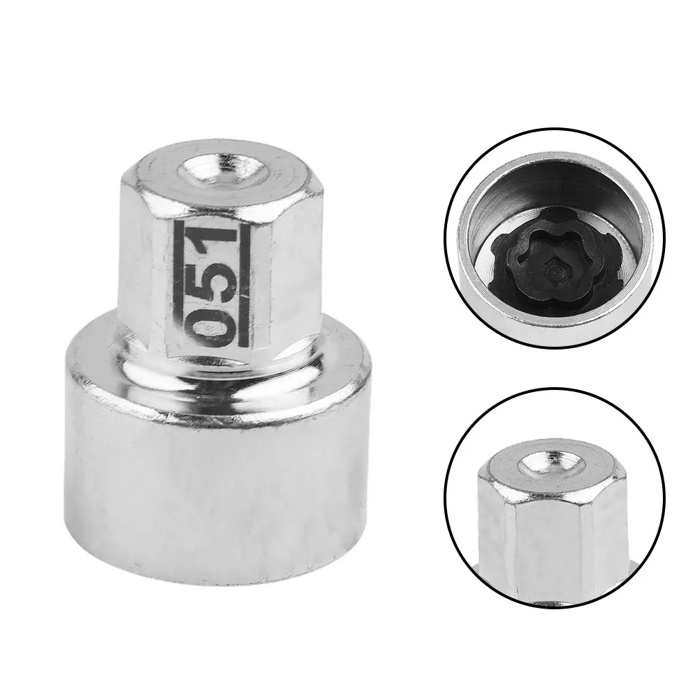 

Tire Wheel Lock Anti-Theft Screw Lug Nut Bolt #46/48/49/51/53/55/56/57/58/60 Removal Key Socket For BMW F20/F21 F30/F31 F32/F34