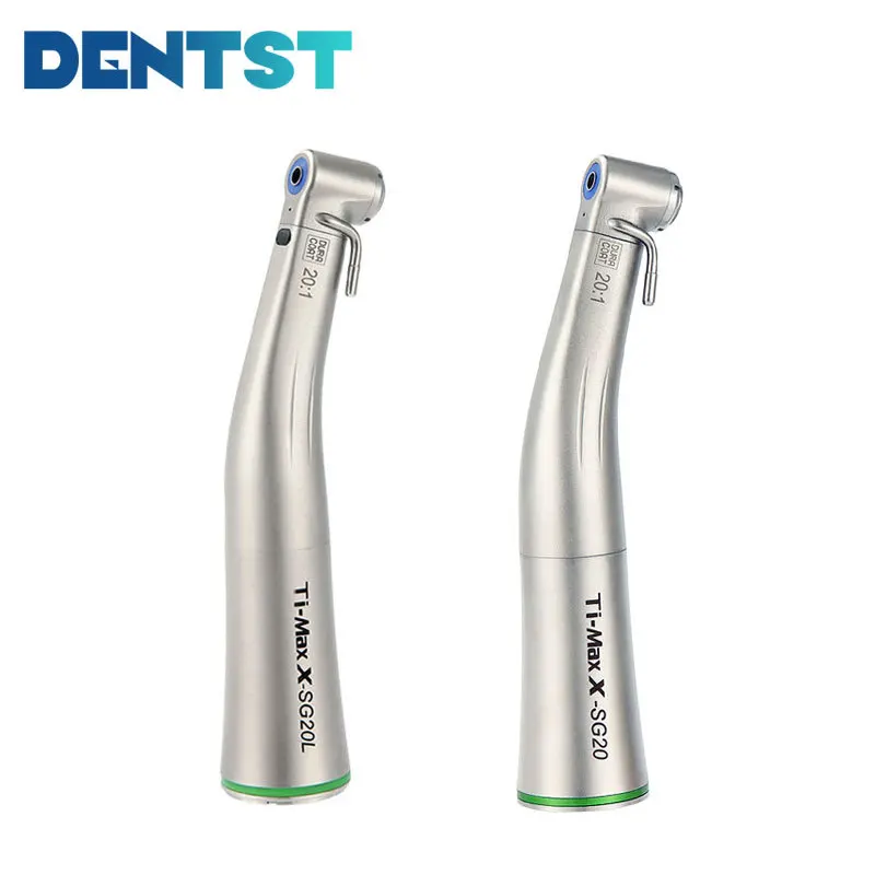 

Малоскоростной наконечник Dentst 20:1, зубной хирургический имплантат с зеленым кольцом для уменьшения углов, светодиодный светодиодным волоко...