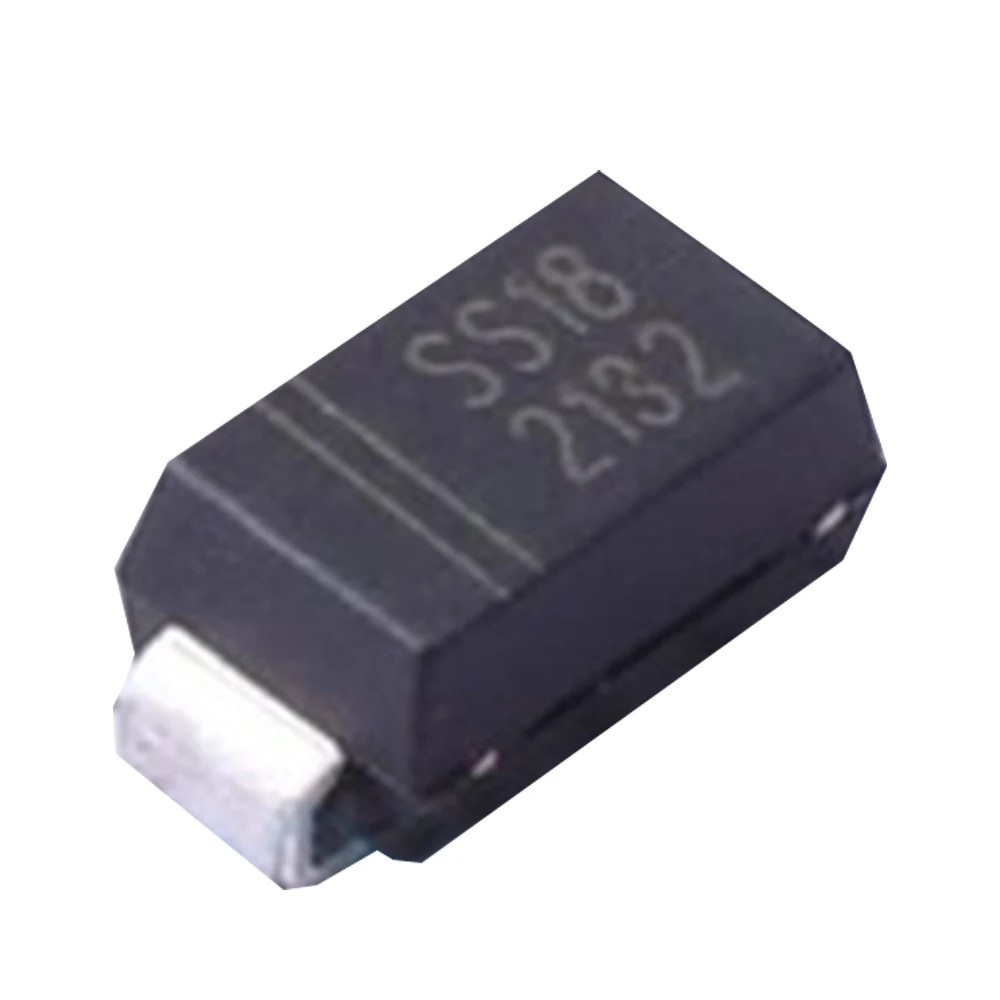 

50 шт. диод Шоттки 80 в 1A 700мв 1A SMA(DO-214AC) SS18