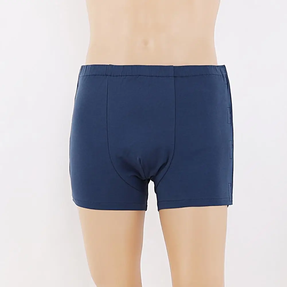 

Nursing Pants Side Open Fastener Tape Closure High Elasticity Easy to Put on Men Briefs Take Off Men’s Boxer Briefs