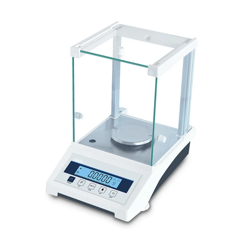 

100g 0.0001g 0.1mg Internal Calibration Analytical Balance with LCD Density Function