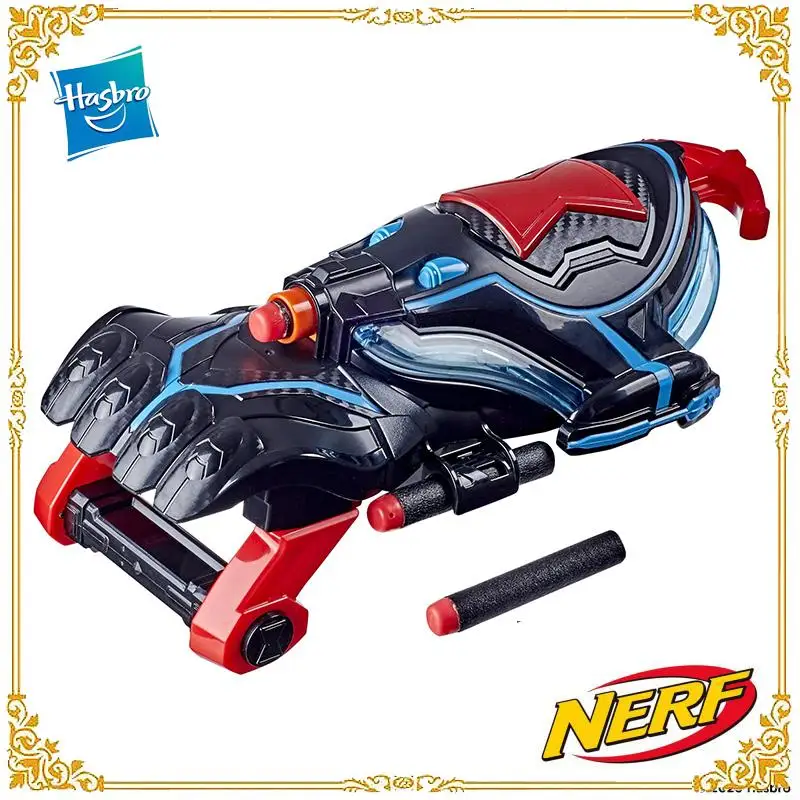 

Hasbro Marvel Avengers Nerf Power Moves Black Widow Stinger Strike Nerf Dart-Launching Roleplay Toy for Kids Roleplay Gift F0321