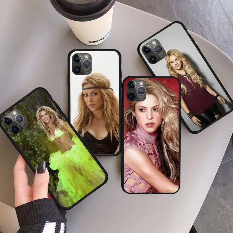 

Shakira colombian singer Phone Case For iphone 12 11 13 7 8 6 s plus x xs xr pro max mini