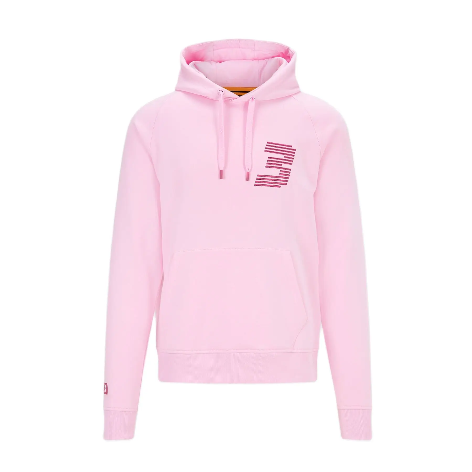 Fall 2021 new McLaren F1 Ricciardo DR3 Hoodie 3D Printing Cherry Pink Women's Hoodie Casual Sweatshirt Pure European Size 5XL