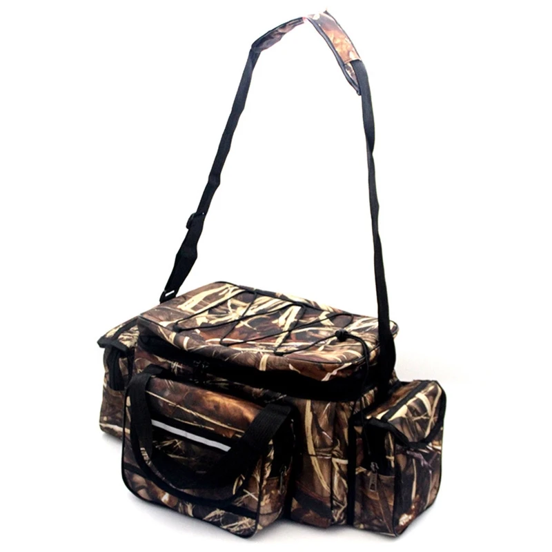 

2022 New Fishing Bag Single Shoulder Lure Backpack Cycling Waterproof Bag Tackle Backpack