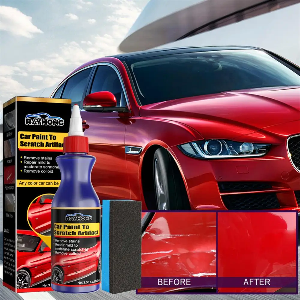 

New Rayhong Car Paint Care Scratch Repair Agent To Car Paint Scratch Repair Protection Scratch Decontamination Polishing