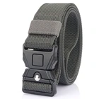 Ремень мужской нейлоновый, быстросъемный, с металлической застежкой