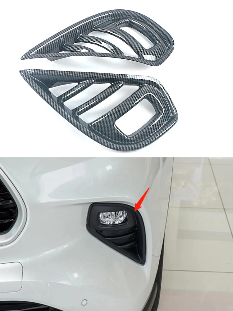 

Для Toyota Highlander 2020 2021 2022 автомобильный передний бампер противотумансветильник РА крышка рамка хромированная внутренние аксессуары