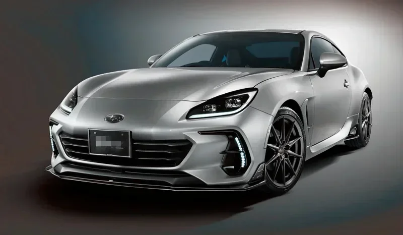 Для Subaru BRZ ZD8 Sti-P стиль 2022 комплект аэроуд из углеродного волокна передний