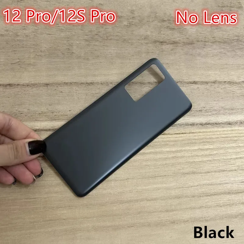 Корпус 12Pro для Xiaomi Mi 12 Pro / 12S 5G 6 73 дюйма стеклянная задняя крышка аккумулятора