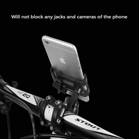 difos bicycle phone holder aluminum alloy anti slip mtb scooter motorcycle handlebar bracket holder support cycling accessories