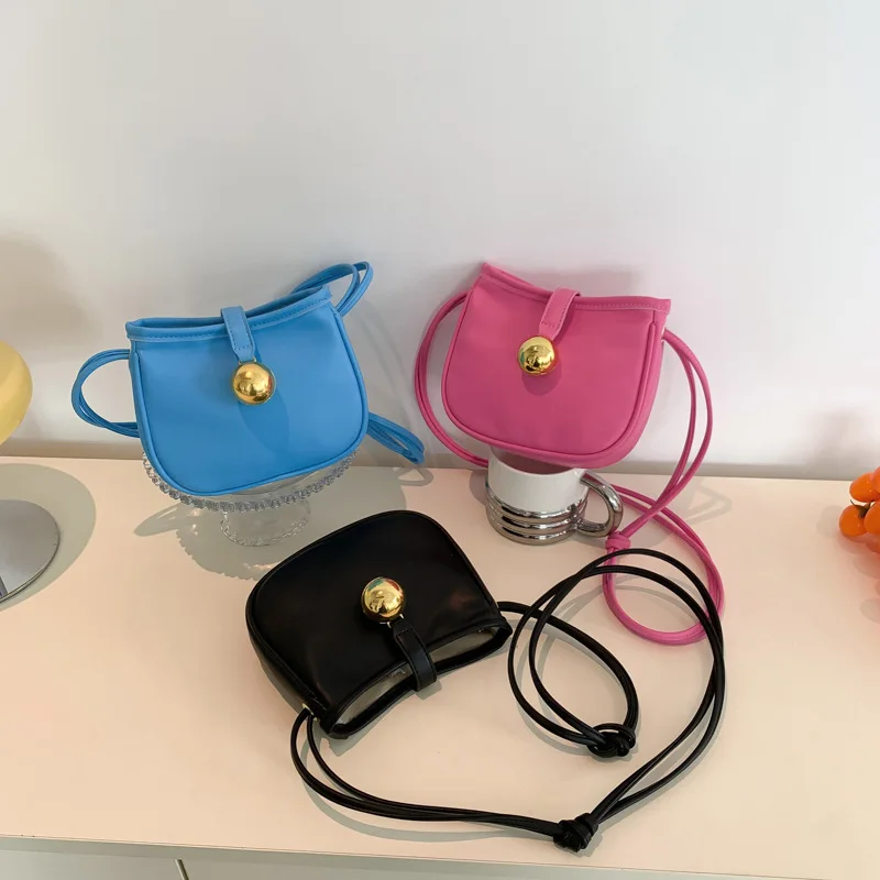 Текстурная модная сумка через плечо Новая женская Повседневная однотонная на