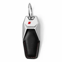 suitable for audi a3 a5 q3 a4 a6 a8 q5 q7 tt rs keychain special new leather high end car pendant