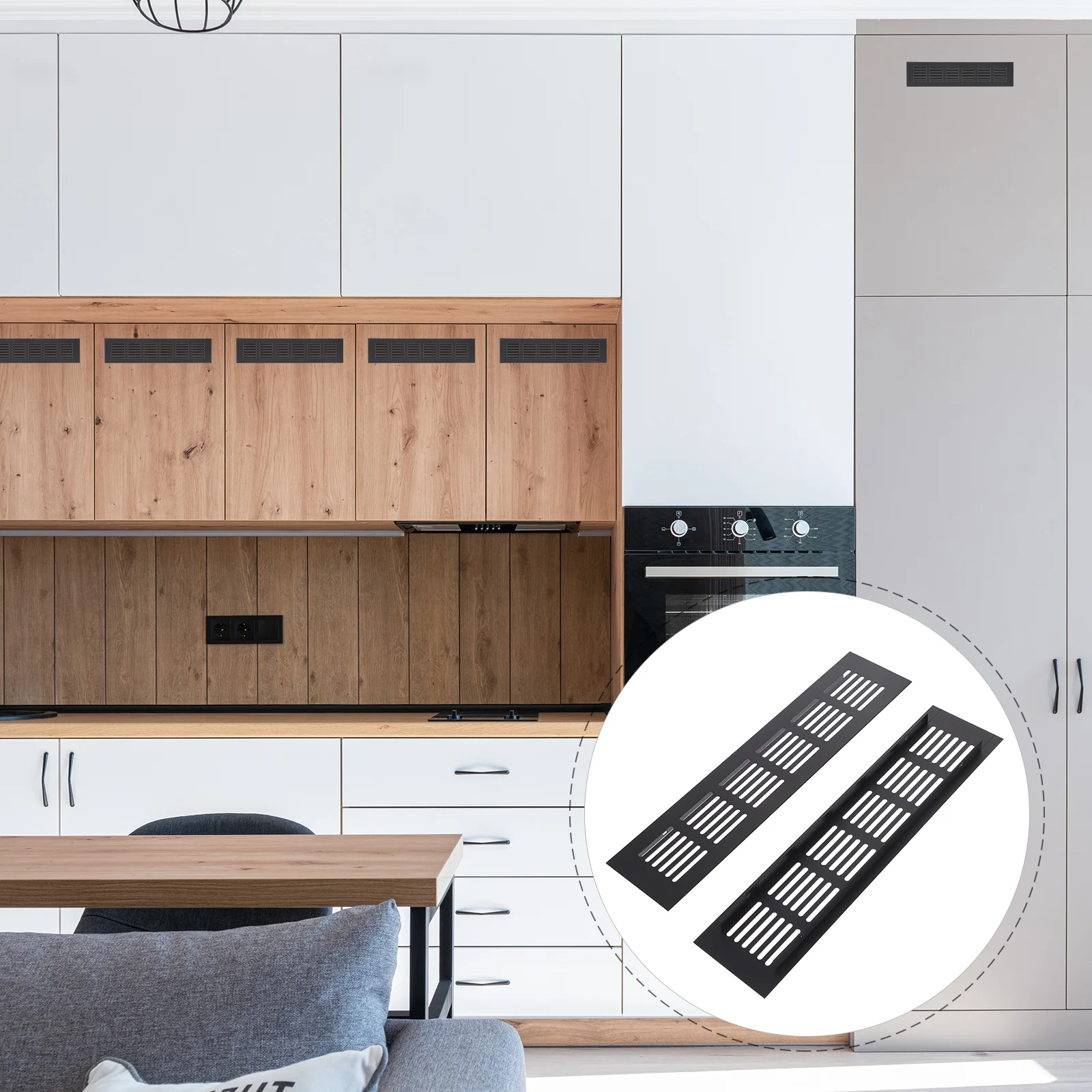 

2 шт., прямоугольные мебельные Чехлы для вентиляционных отверстий