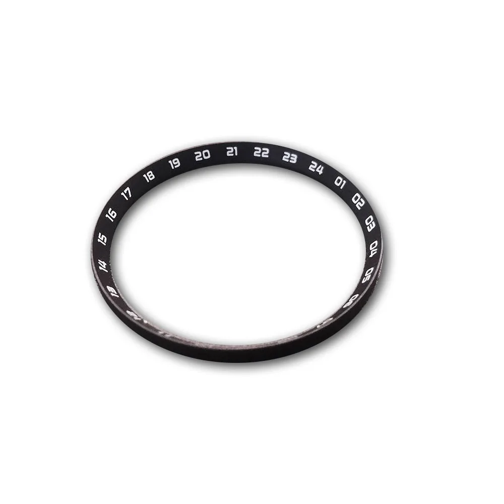 Mod 30.5mm Watch Accessories SKX007 Chapter Ring 24 Hours Index Fit For SKX007 NH35 NH36 Movement Diving Watch